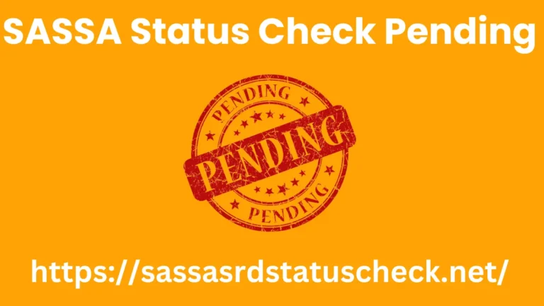 SASSA Status Check Pending