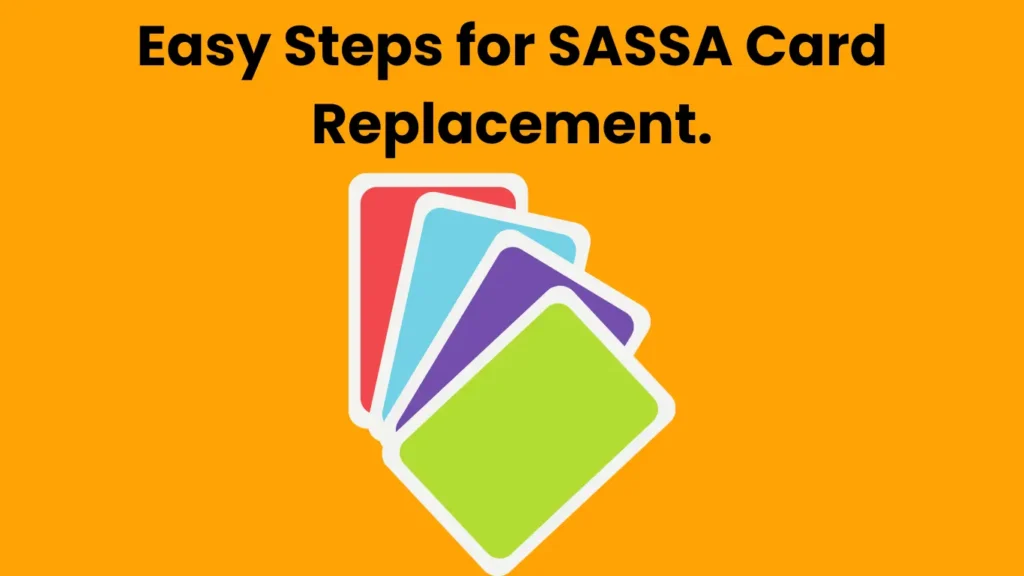 SASSA Card Replacement