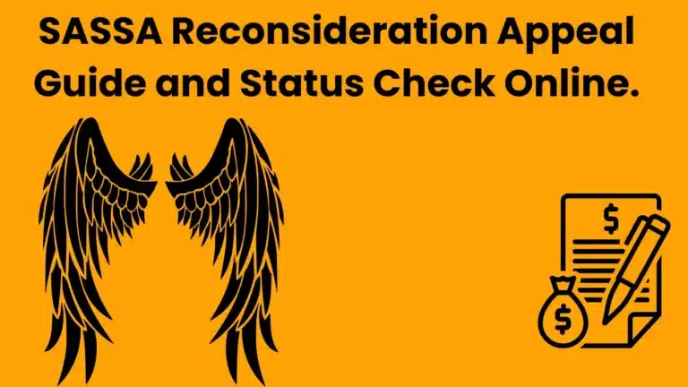 SASSA Reconsideration Appeal Guide and Status Check online